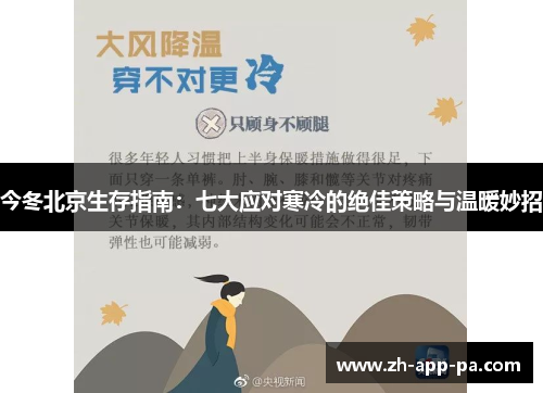 今冬北京生存指南：七大应对寒冷的绝佳策略与温暖妙招