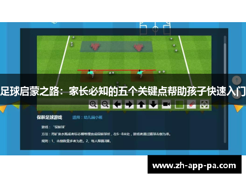 足球启蒙之路:家长必知的五个关键点帮助孩子快速入门 足球启蒙之路:家长必知的五个关键点帮助孩子快速入门